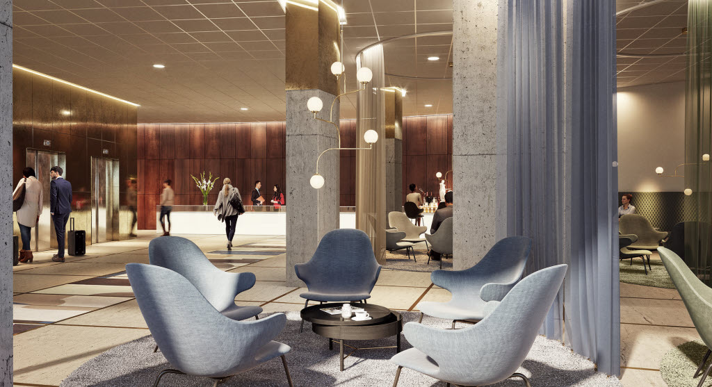 Urheberrecht: Scandic Lobby